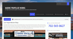 Desktop Screenshot of marinepropellerworks.com